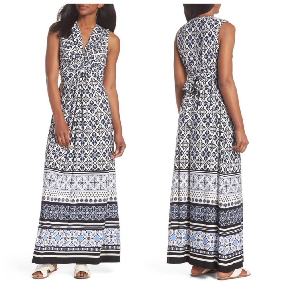 Eliza J Knot Detail, Jersey, Maxi Dress
